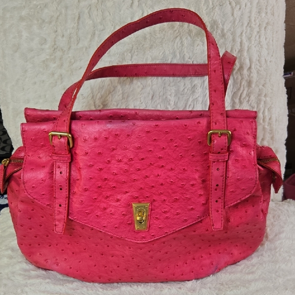 Handbags - MARC BY MARC JACOBS OSTRICH EMBOSSED PRETTY TOTE BAG